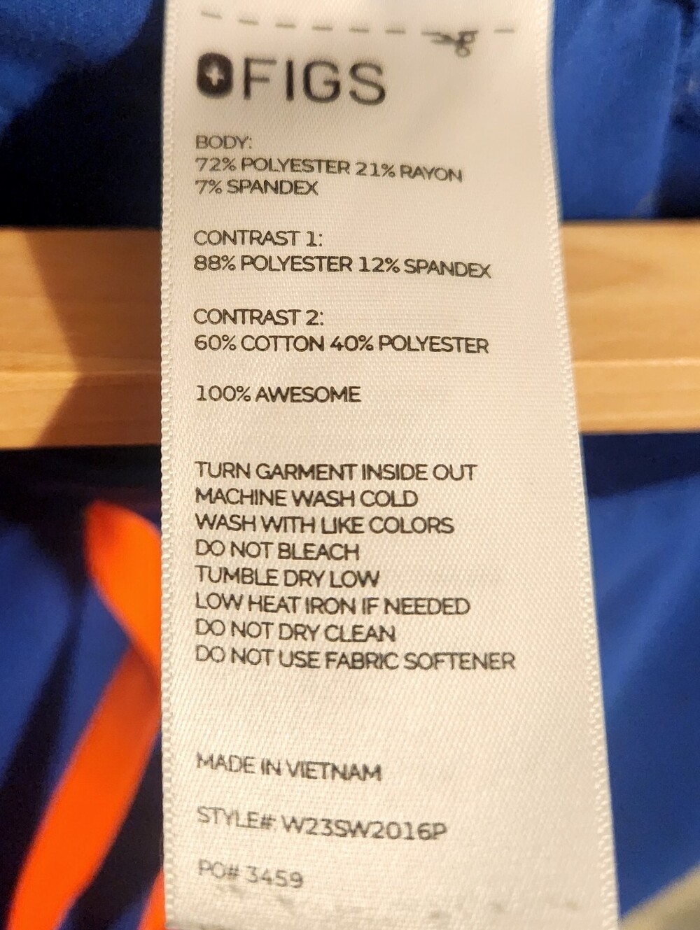 FIGS | Women’s Blue Zamora Hospital Medical Scrub Pants or Joggers (Size Small) - Picture 4 of 14